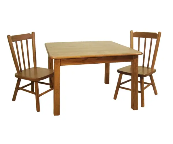 79 Square Table with 75 Two Poster Chair