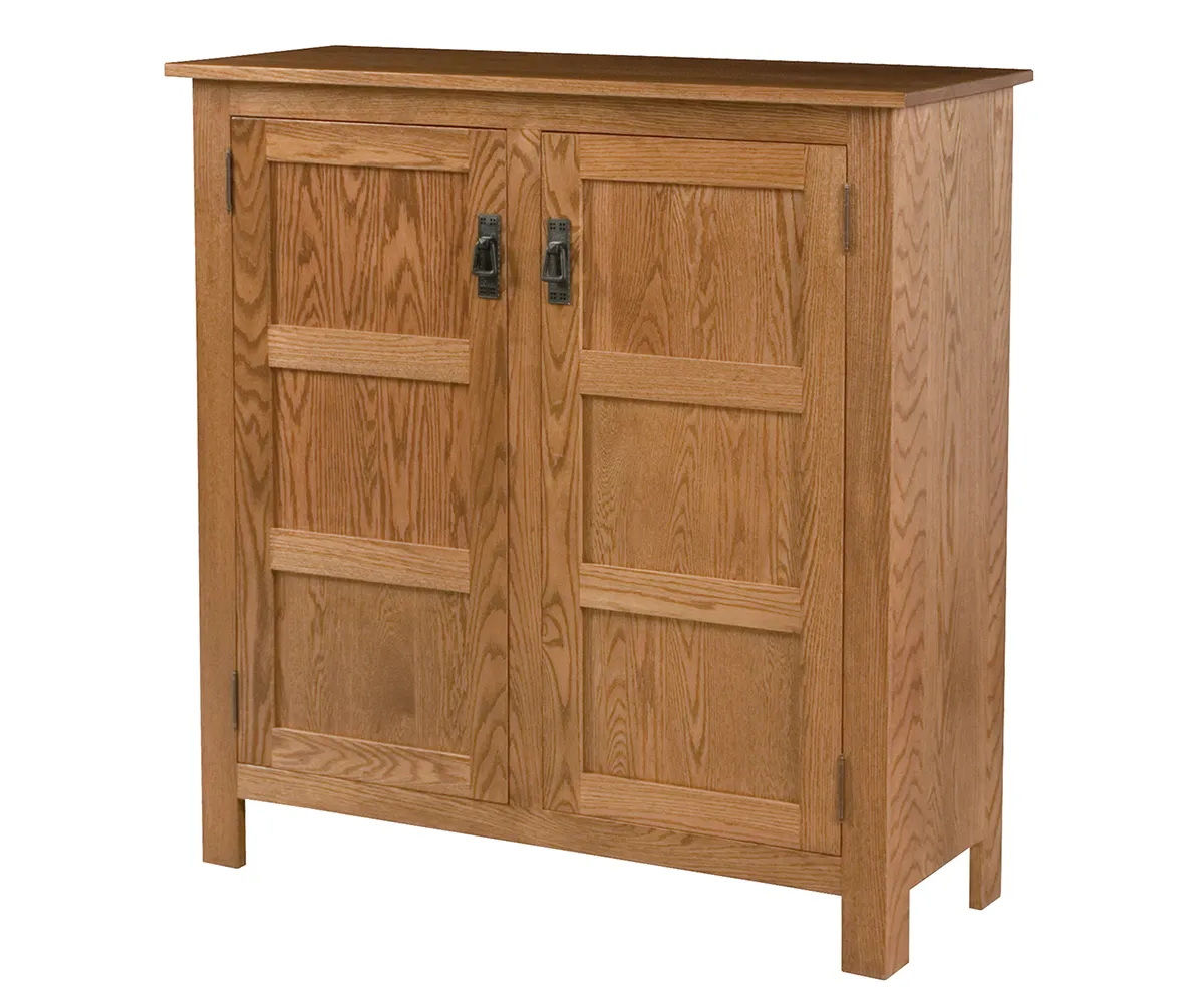Mission Raised Panel Pie Safe - Three Panel Door
