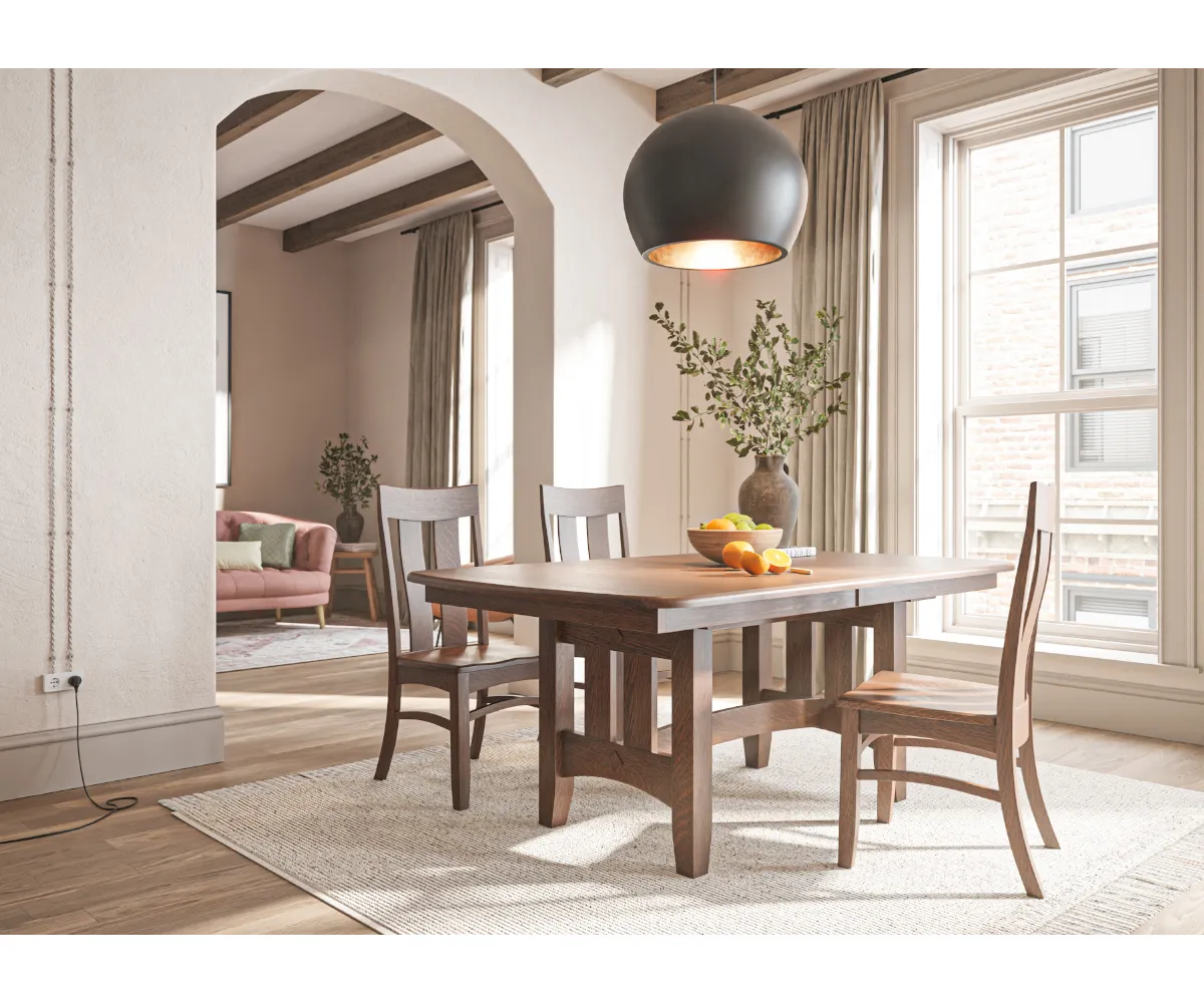 Galena Trestle Table - Image 4