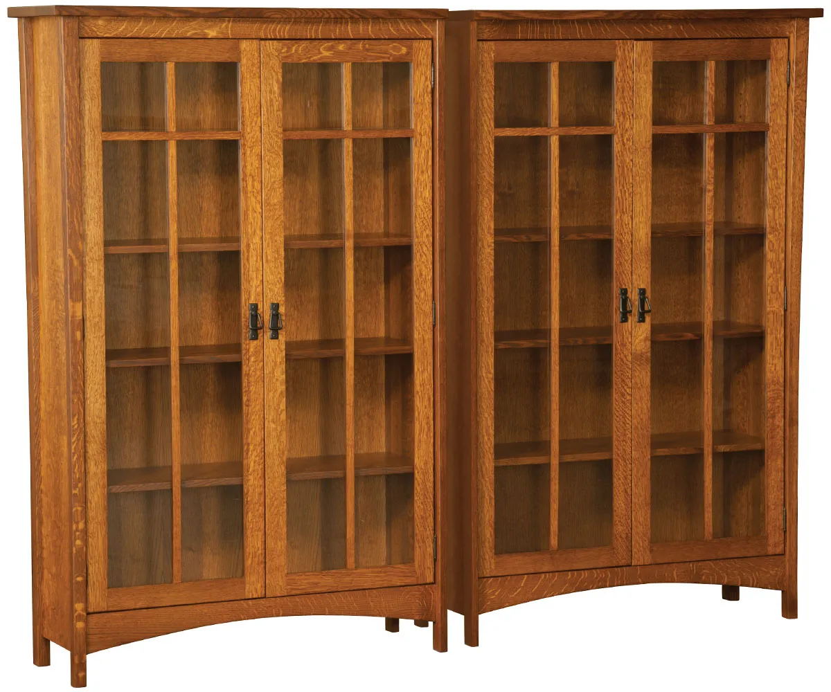 Arts & Crafts Split Bookcase