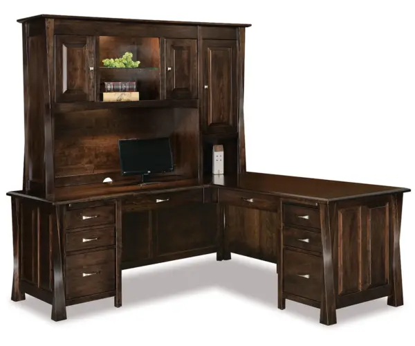 Lenexa Hutch & L Desk