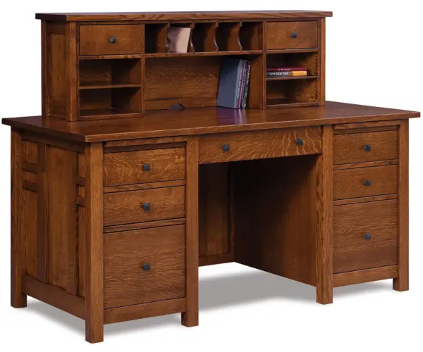 Kascade Desk With Topper