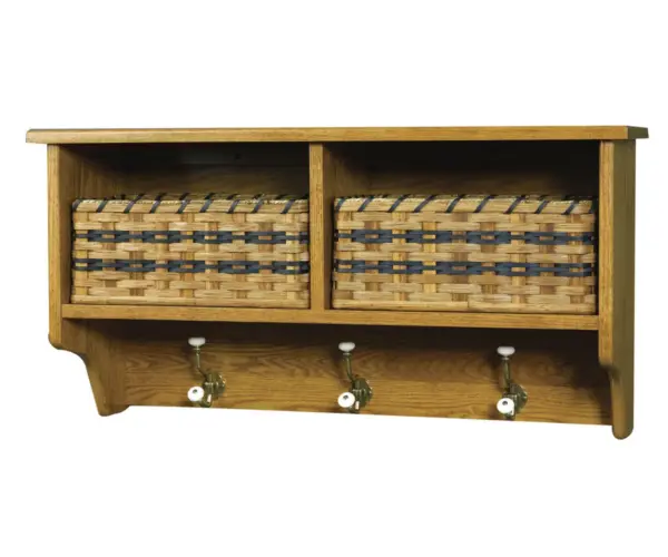 Wall Shelf 2 Basket