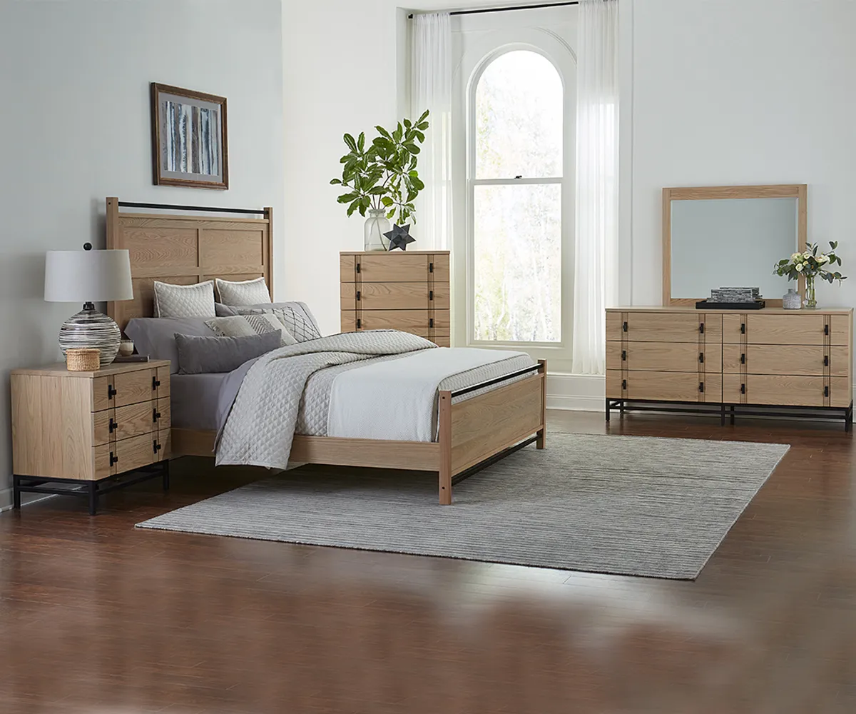 Abshire Wood Bed - Image 4