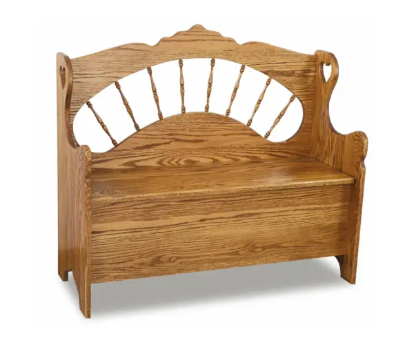Sunrise Spindle Bench
